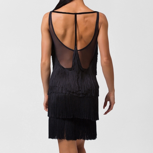 Melinda Fringe Dress with Body #320