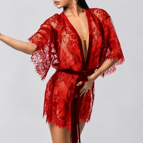 Marilyn Lace Kimono #229